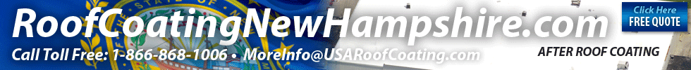 New Hampshire Commercial Roof Coating